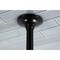 Showerscape K236K20 7-3/4 Inch Showerhead with 17-Inch Ceiling Mount Shower Arm, Matte Black K236K20 - alternate 2